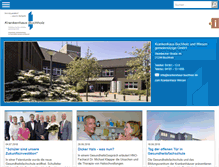 Tablet Screenshot of krankenhaus-buchholz.de